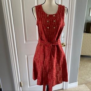 Marc by Marc Jacobs Dress, NWT Size 8 in Red/Coral